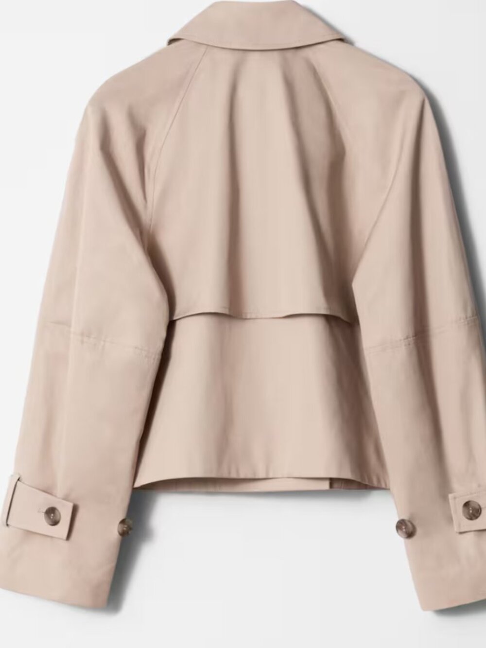 NWOT & Other Stories Short Trench Coat Jacket Size Small - Picture 4 of 11